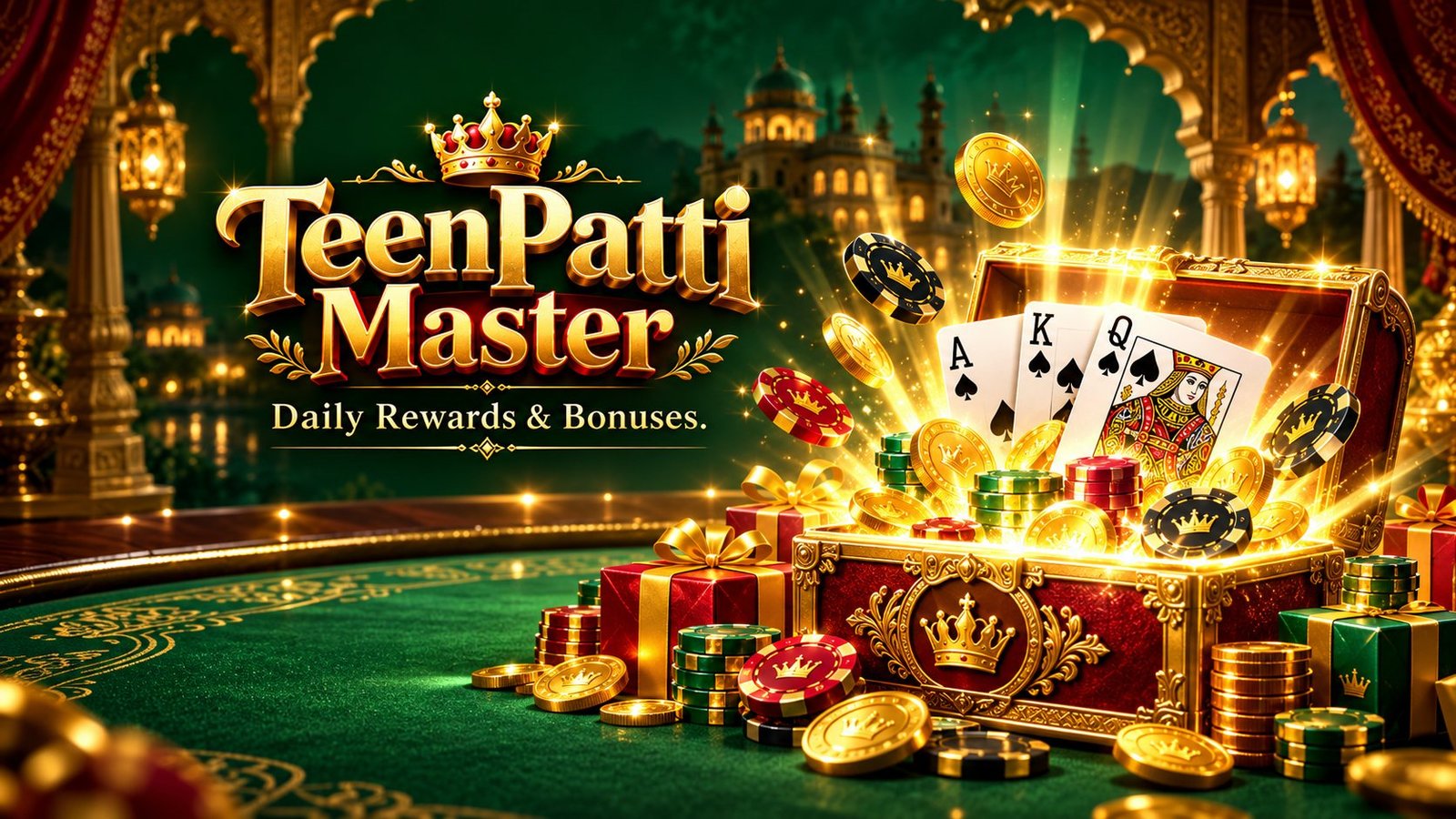 Teen Patti Master daily rewards and bonuses banner