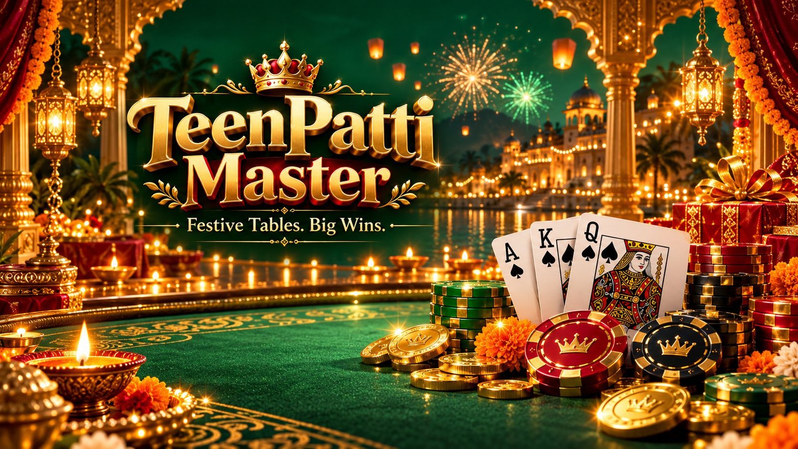 Teen Patti Master festive tables banner