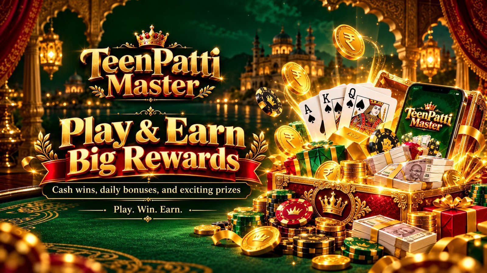 Teen Patti Master daily rewards banner