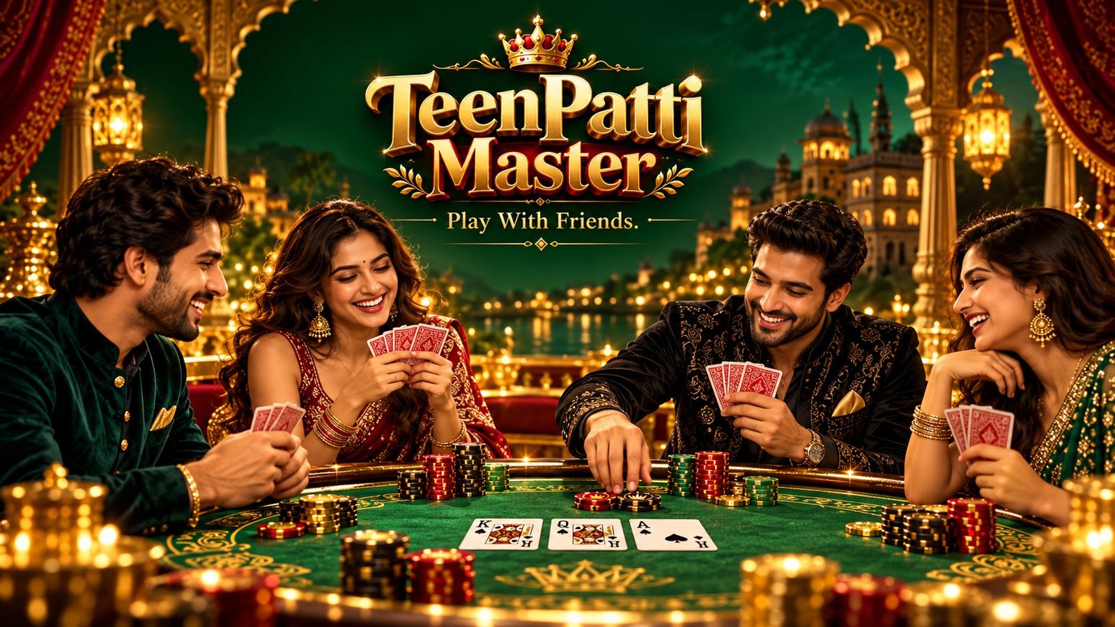Play Teen Patti Master with friends